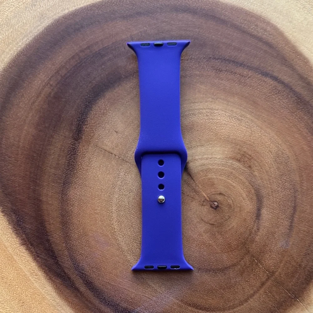 Dark Purple Silicone Smartwatch Band 42-45mm (S/M)